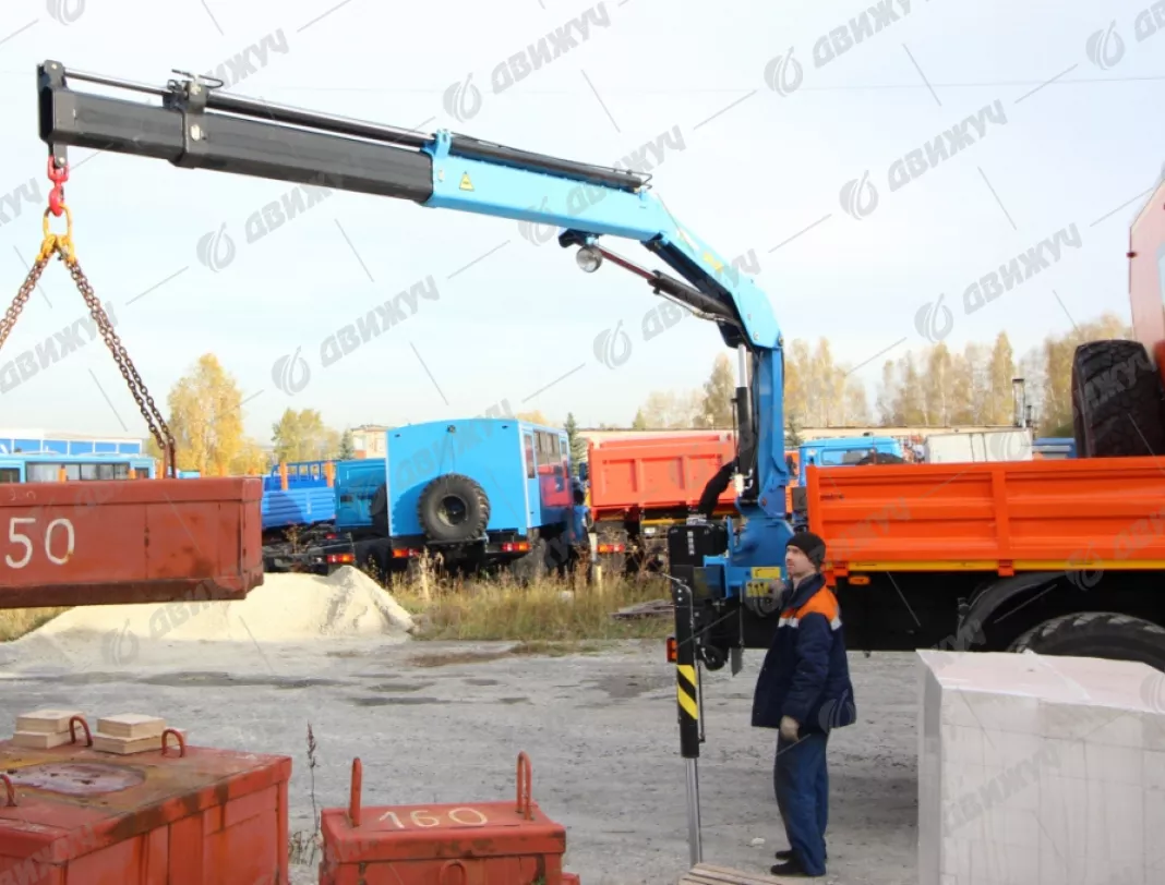 ГПА на шасси Урал NEXT 4320-6952-72Е5 с КМУ