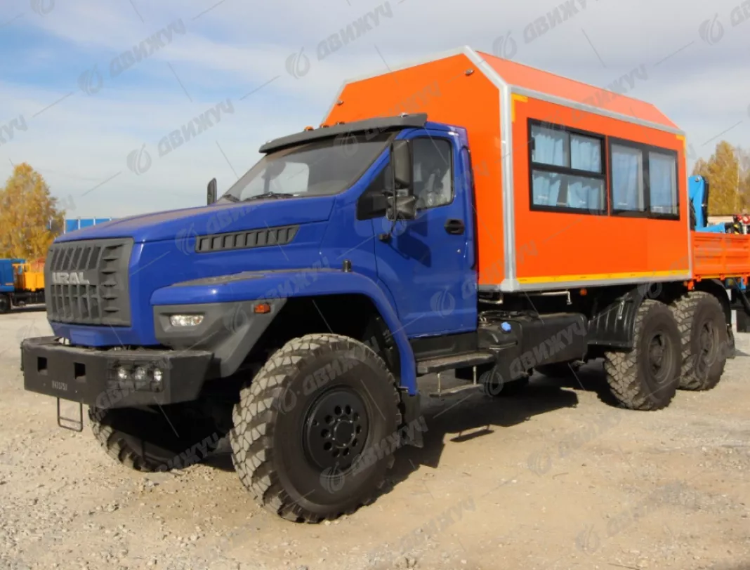 ГПА на шасси Урал NEXT 4320-6952-72Е5 с КМУ