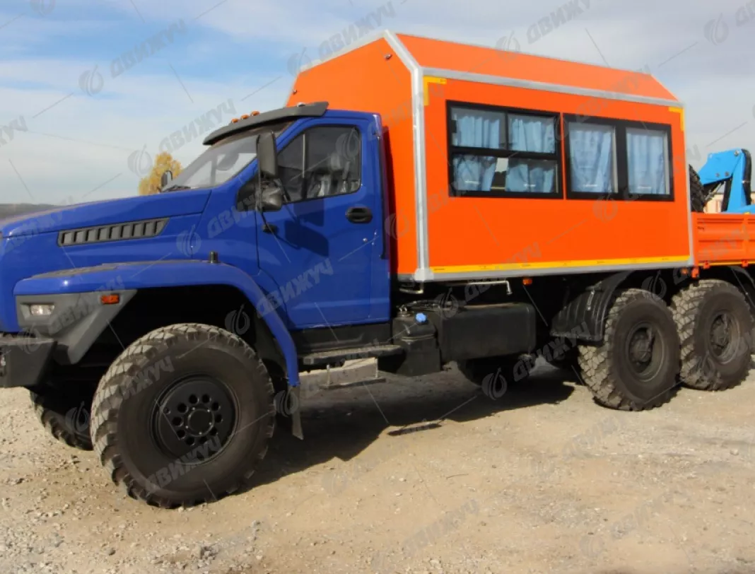 ГПА на шасси Урал NEXT 4320-6952-72Е5 с КМУ