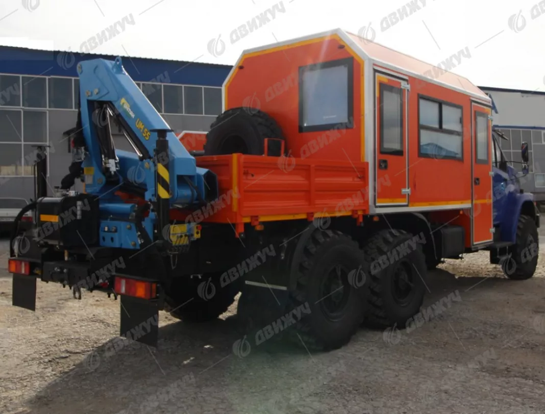 ГПА на шасси Урал NEXT 4320-6952-72Е5 с КМУ