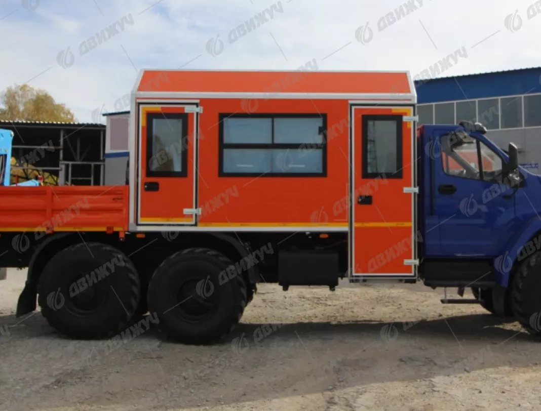 ГПА на шасси Урал NEXT 4320-6952-72Е5 с КМУ