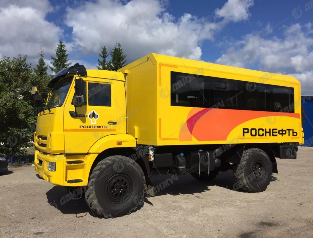 Вахтовый автобус КамАЗ-43502, 20 мест