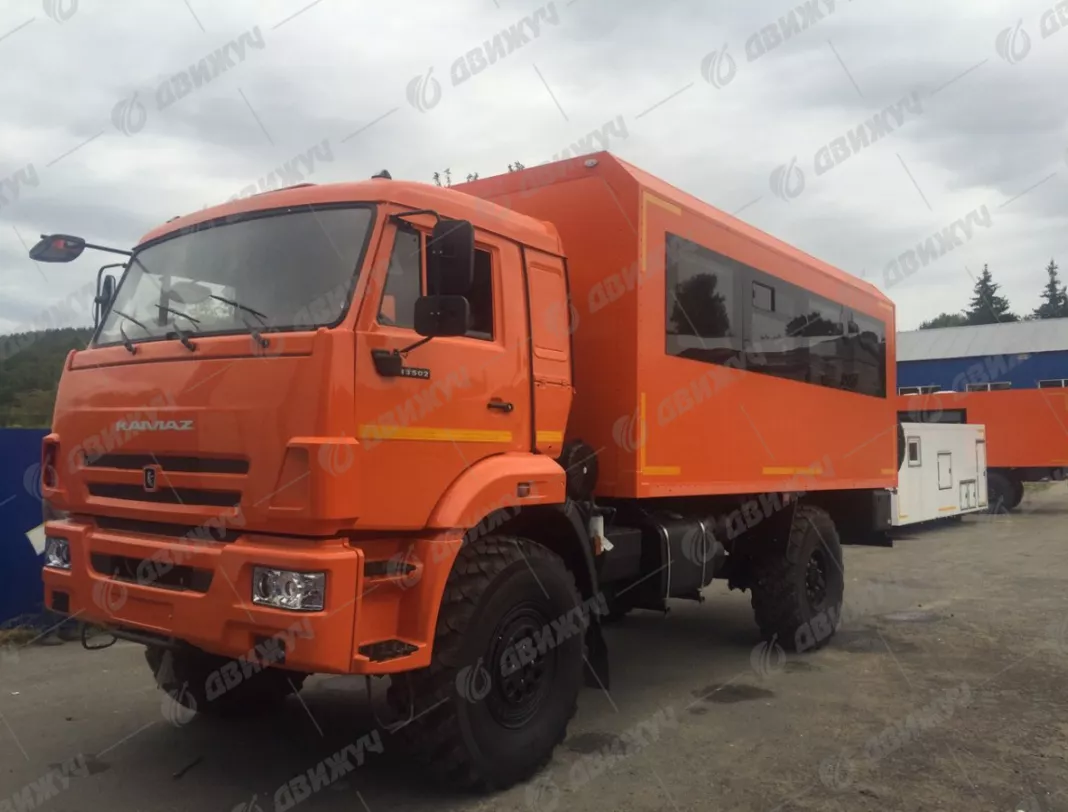Вахтовый автобус КамАЗ-43502, 20 мест