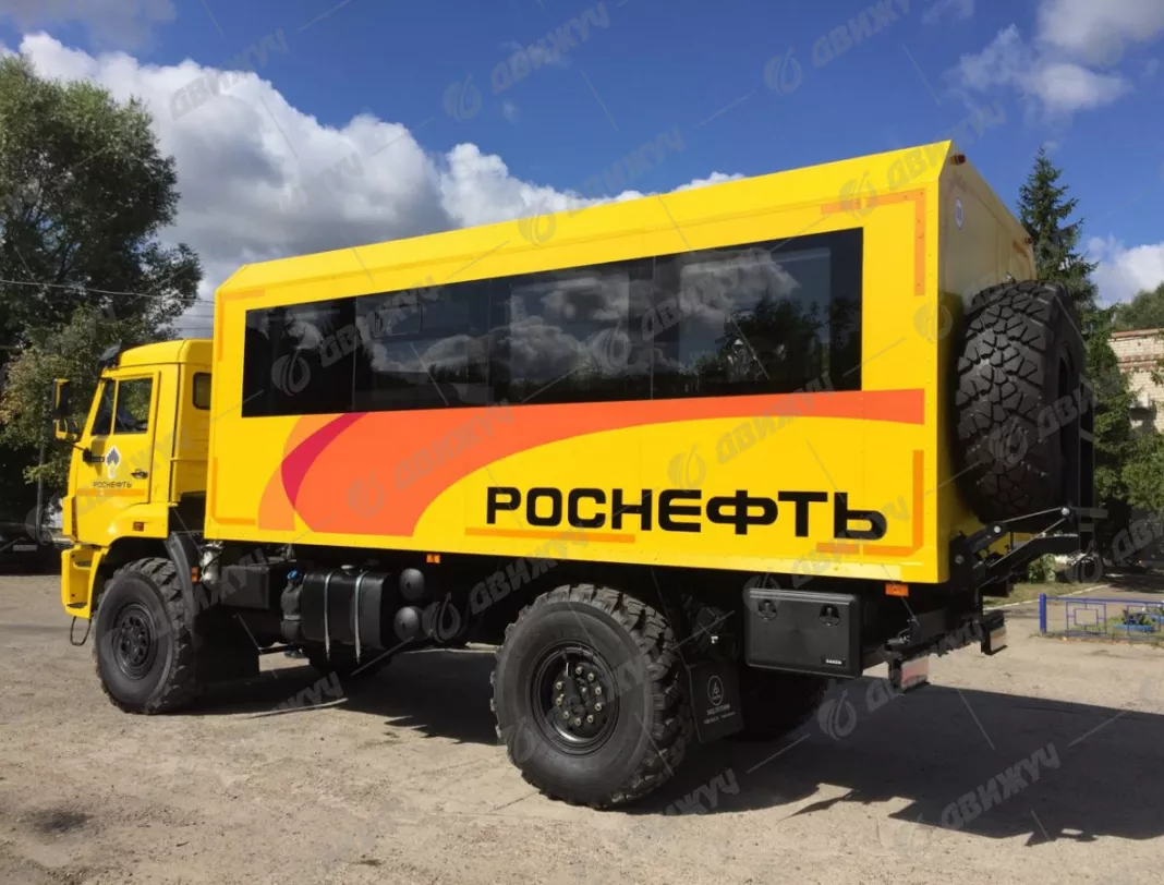 Вахтовый автобус КамАЗ-43502, 20 мест