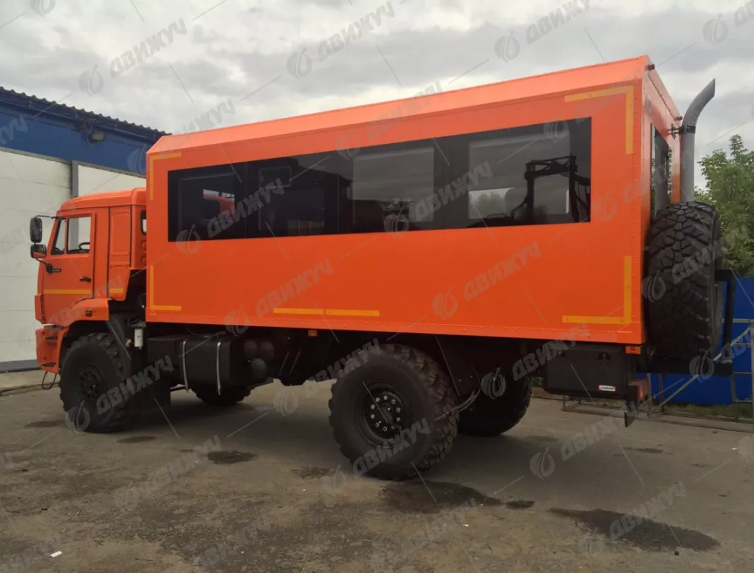 Вахтовый автобус КамАЗ-43502, 20 мест
