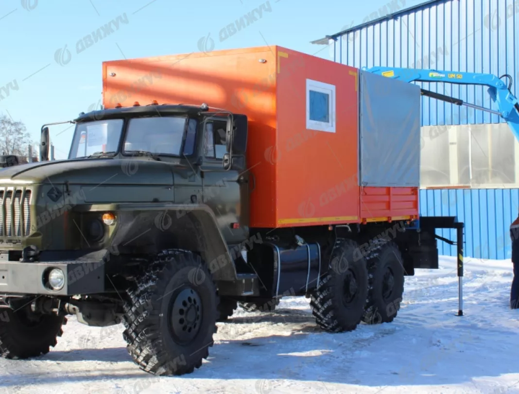 ГПА Урал 4320-1112-61Е5 с КМУ ИМ-50