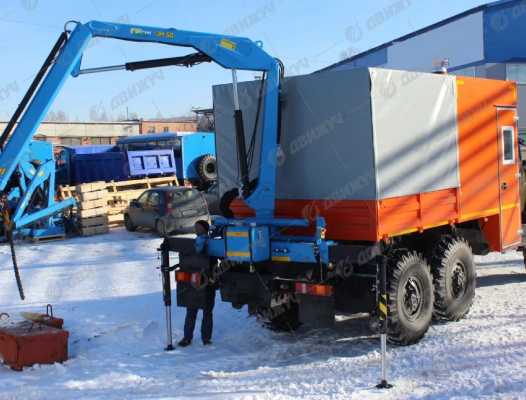ГПА Урал 4320-1112-61Е5 с КМУ ИМ-50