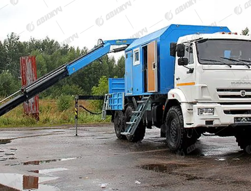 ГПА на шасси КАМАЗ 43118 (5350) с КМУ
