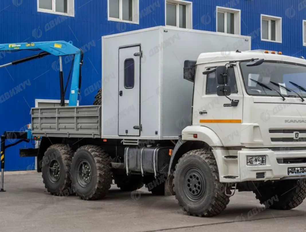 ГПА на шасси КАМАЗ 43118 (5350) с КМУ