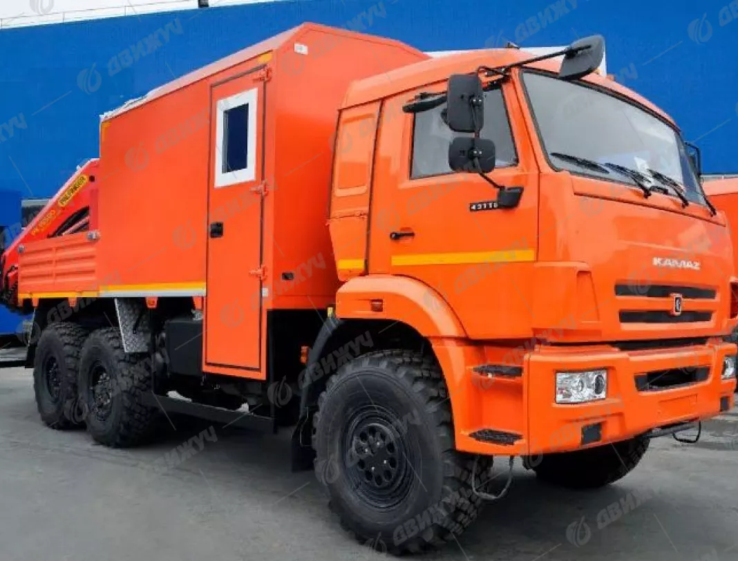 ГПА на шасси КАМАЗ 43118 (5350) с КМУ