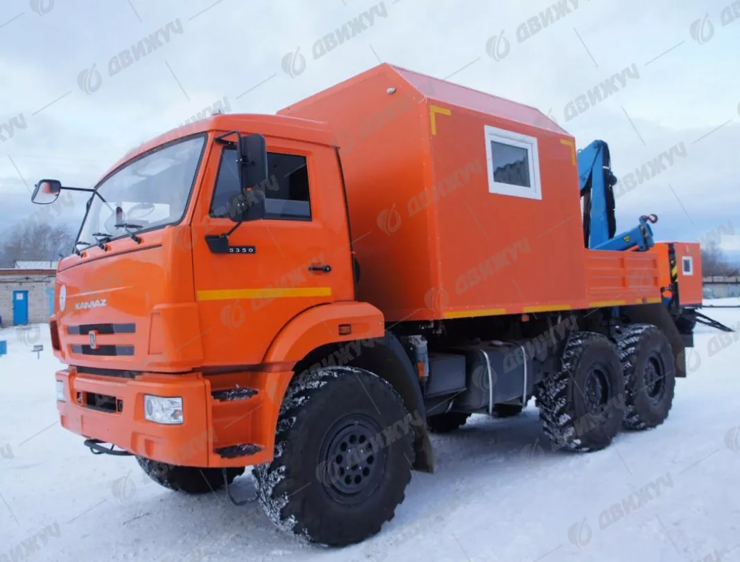 ГПА на шасси КАМАЗ 43118 (5350) с КМУ