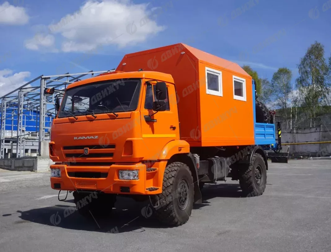 ГПА на шасси КАМАЗ 43502 с КМУ