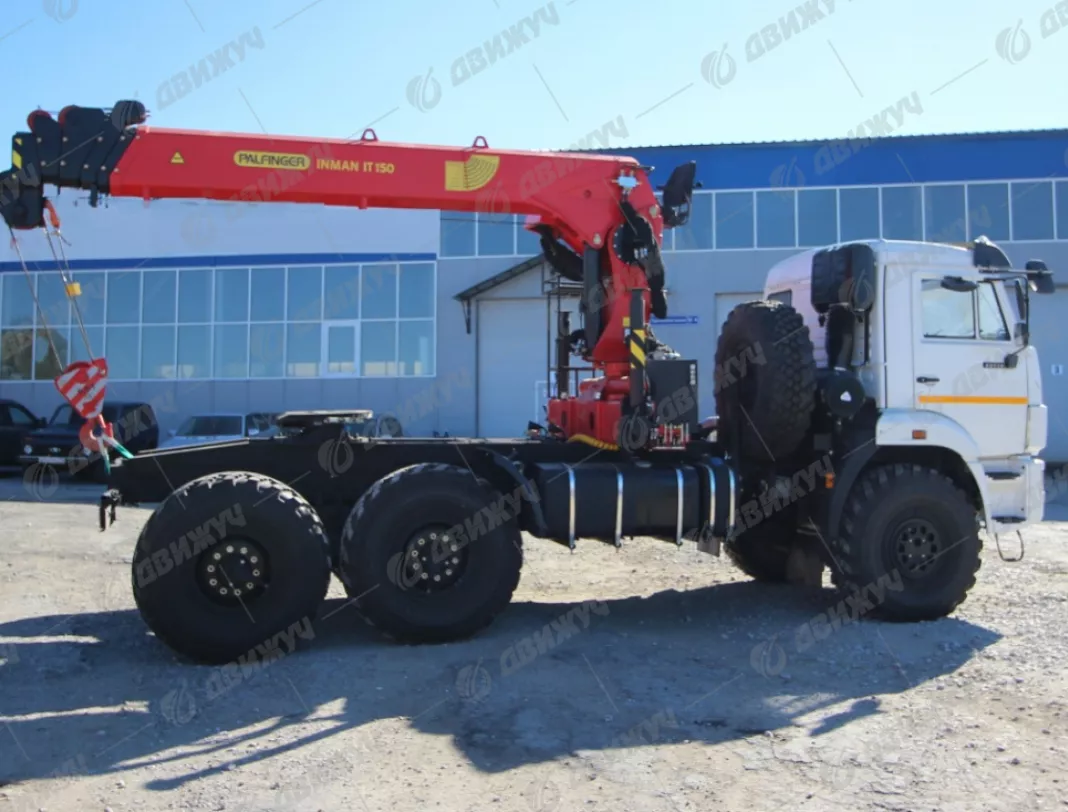 Седельный тягач КАМАЗ 43118-50 с КМУ ИТ-150