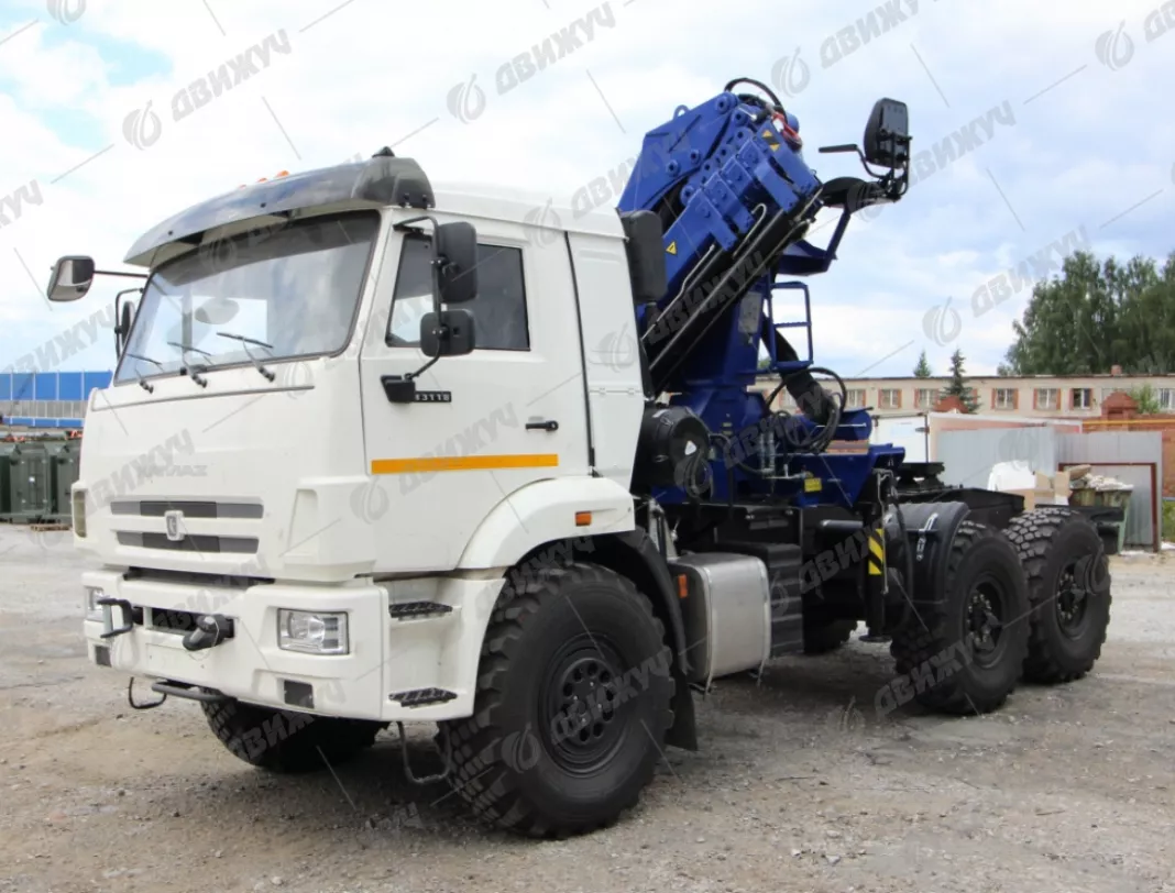 Седельный тягач КАМАЗ 43118-50 с КМУ АНТ 22.4