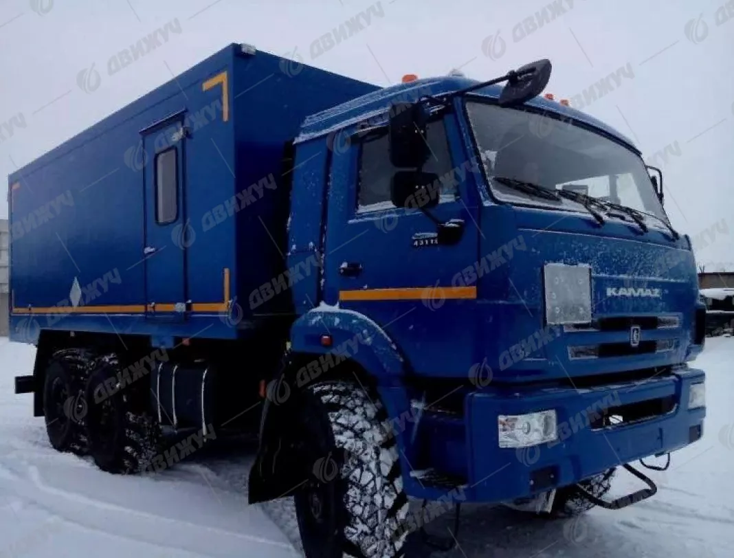 Автомобиль для перевозки опасных грузов (ВВ) на шасси КАМАЗ 43118