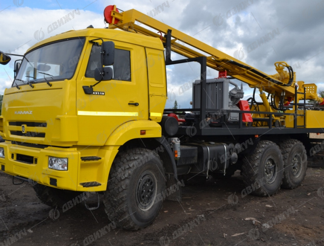 Камаз 43118 6X6 Буровая Установка