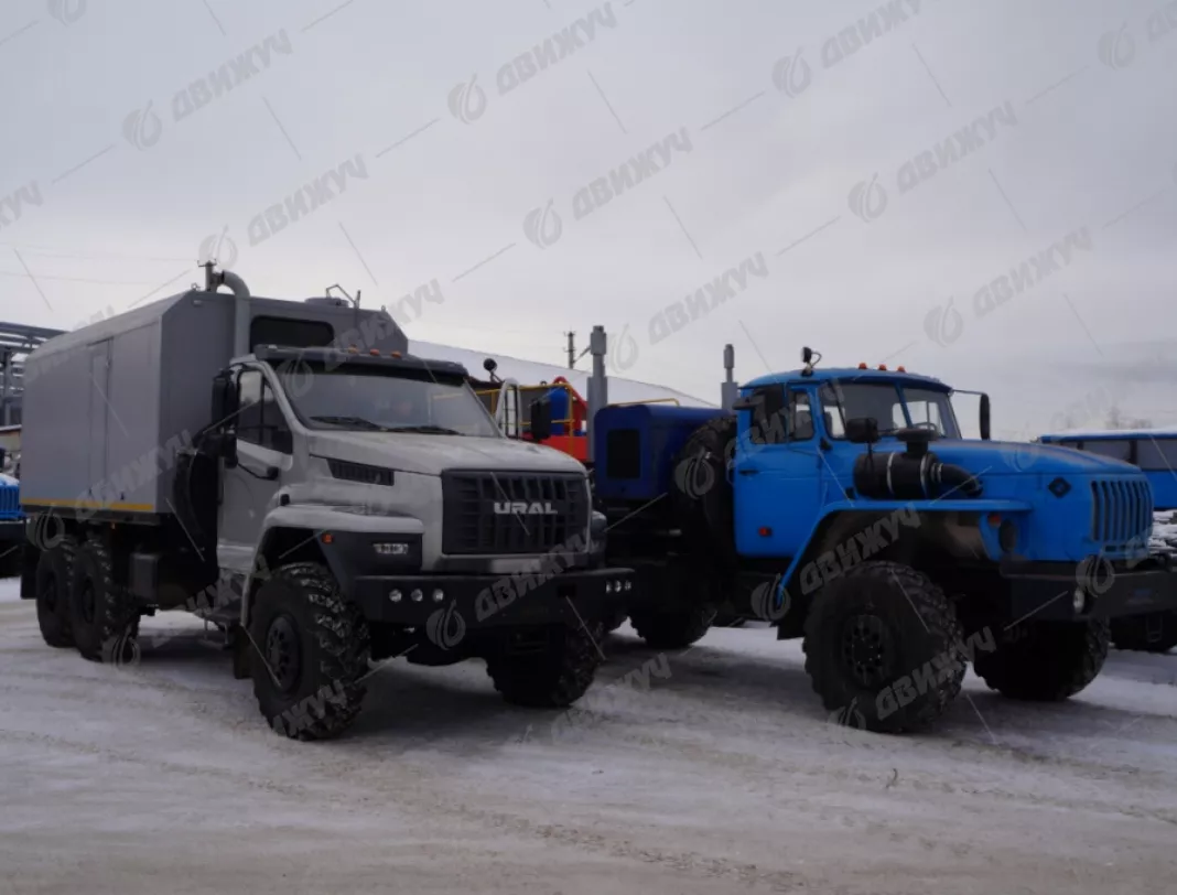 Цементировочный агрегат ЦА-320 на шасси Урал 4320-60 без ВПБ