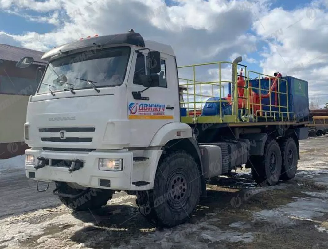 Цементировочный агрегат ЦА-320 на шасси КАМАЗ 43118-50 без ВПБ