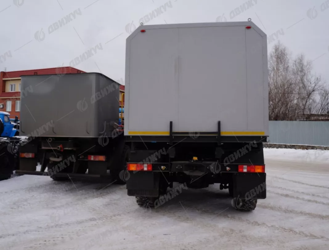 ППУА-1600/100 на шасси Урал Next 5557-74Е5 (насос 1,1 ПТ)