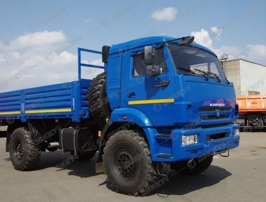 Бортовой автомобиль КАМАЗ  43502-66(4х4)