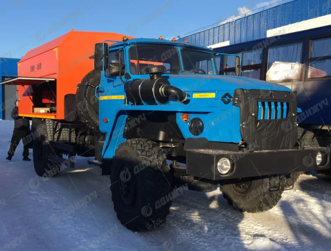 УМП-400 на шасси Урал 43206 Универсальный моторный подогреватель