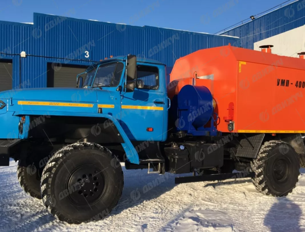 УМП-400 на шасси Урал 43206 Универсальный моторный подогреватель