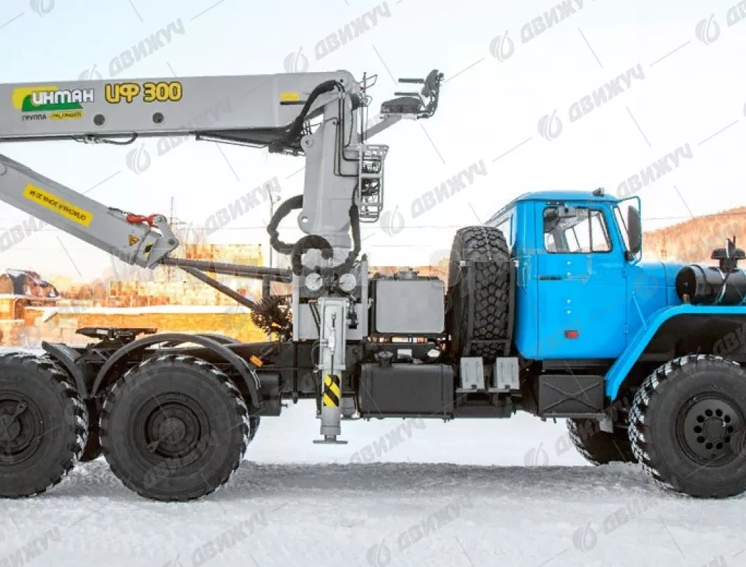 Седельный тягач Урал 4320-60 с КМУ ИФ-300