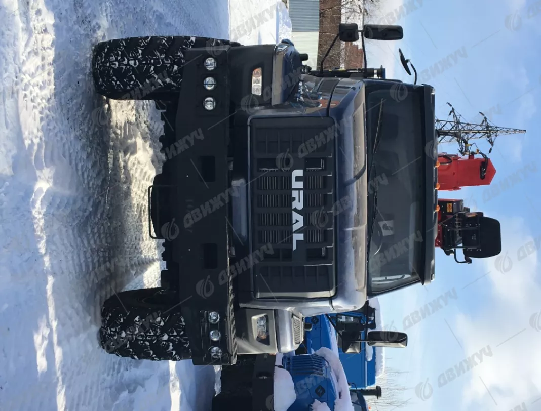 Бортовой Урал 4320 NEXT  с КМУ IT-180 (тросовый)