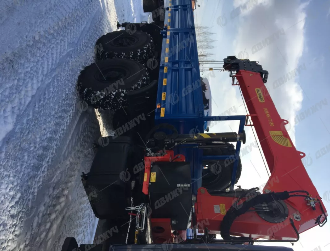 Бортовой Урал 4320 NEXT  с КМУ IT-180 (тросовый)
