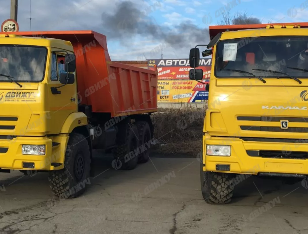Самосвал на шасси КАМАЗ 43118