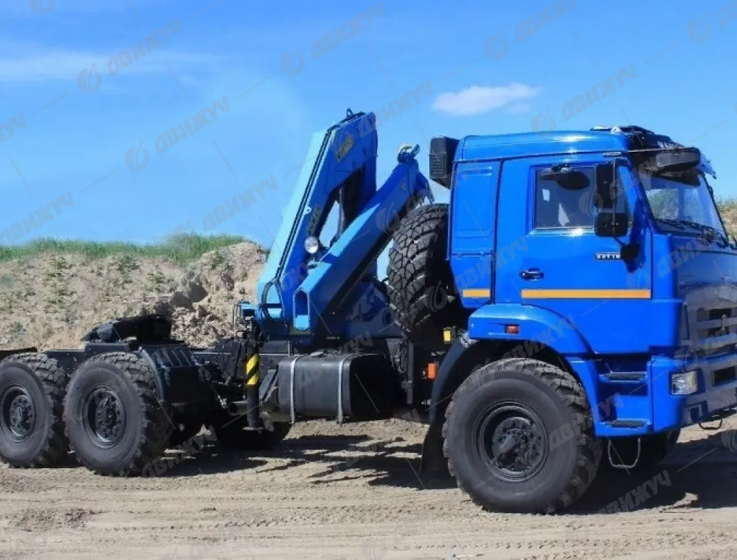Седельный тягач на шасси КАМАЗ 43118-50 с КМУ ИМ-150