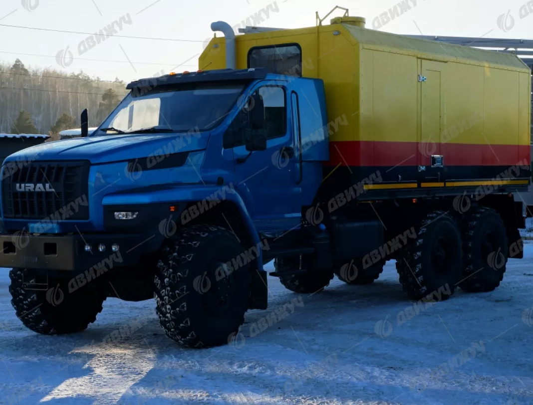 ППУА-1600/100 на шасси Урал Next 4320-72 (со спальным местом)