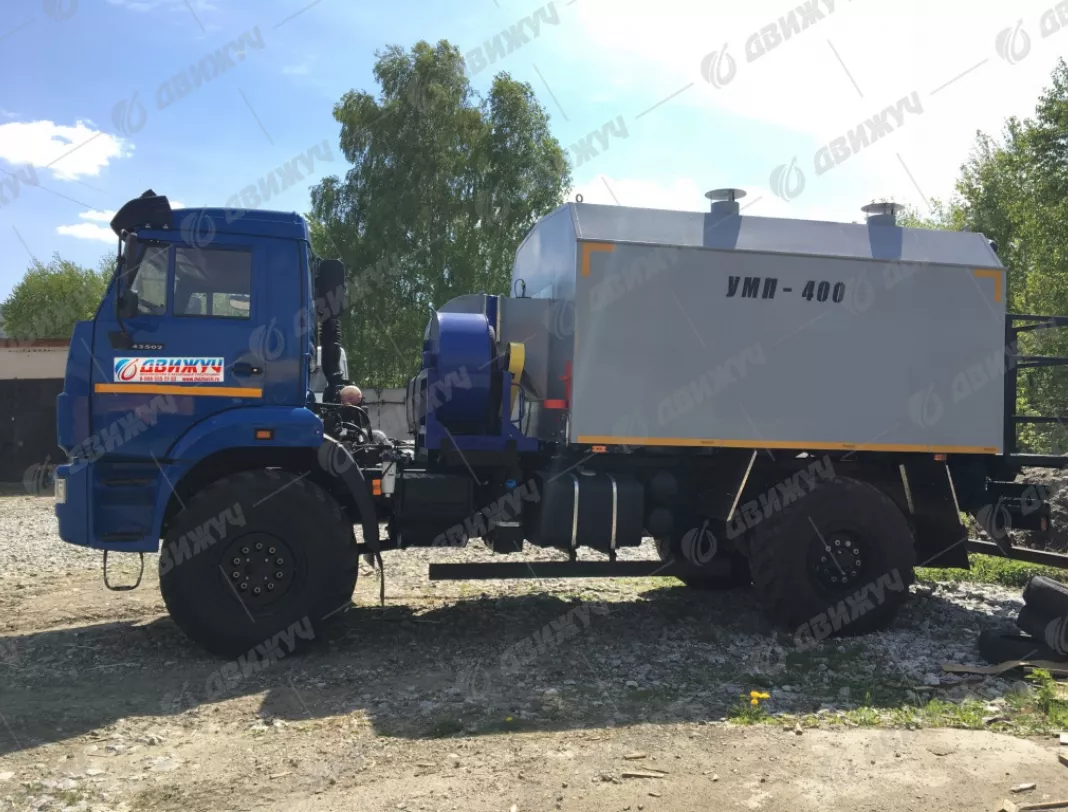 УМП-400 на шасси КАМАЗ 43502-66 Универсальный моторный подогреватель
