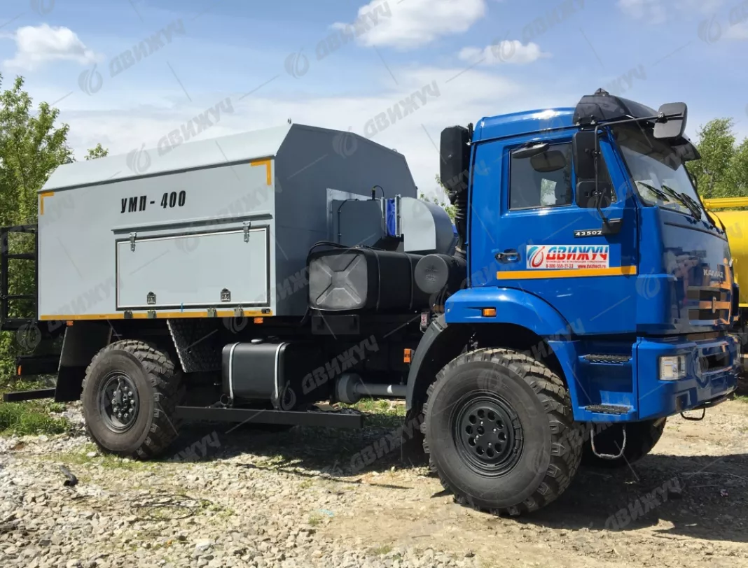 УМП-400 на шасси КАМАЗ 43502-66 Универсальный моторный подогреватель