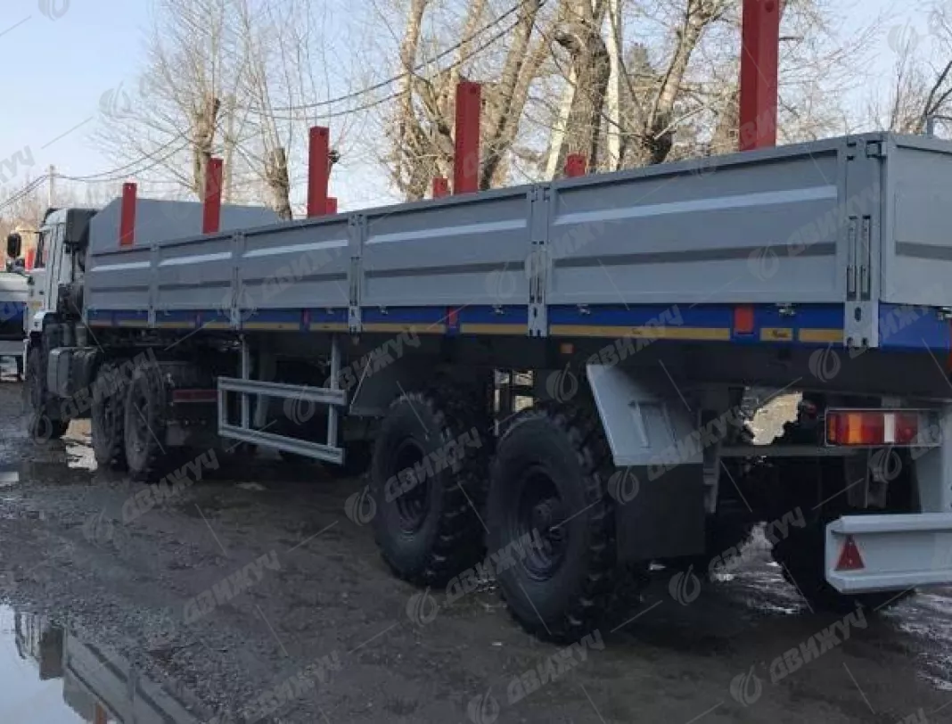 Бортовой полуприцеп 2-х осный (ЧМЗАП-93853)