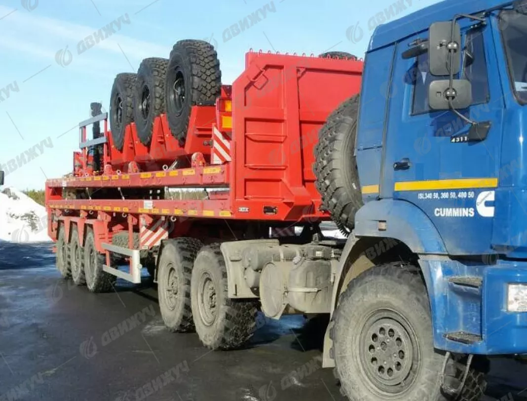 Бортовой полуприцеп 3-х осный (Полуприцеп ТСП 94171-0000020 )