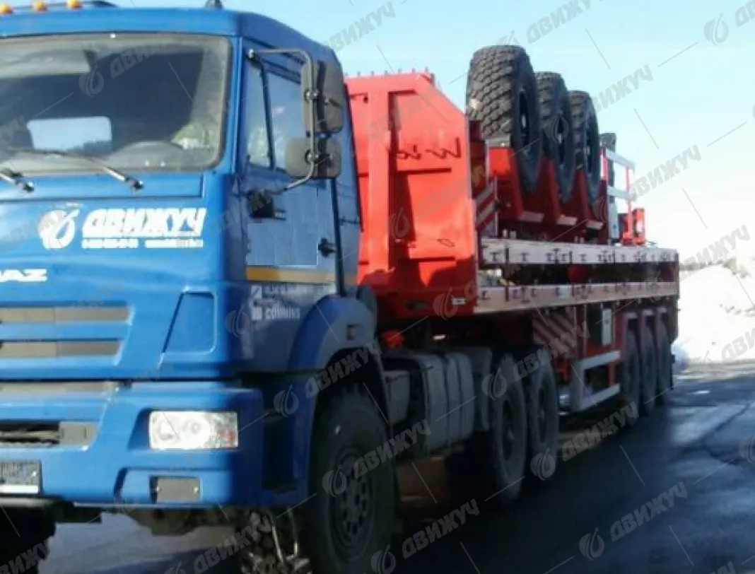 Бортовой полуприцеп 3-х осный (Полуприцеп ТСП 94171-0000020 )