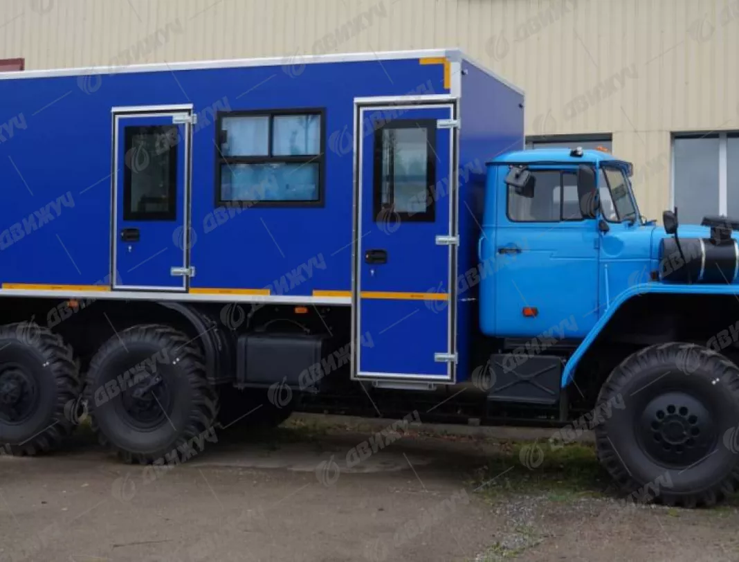 ГПА Урал 4320-1112-61Е5 с ручной талью, лебедкой