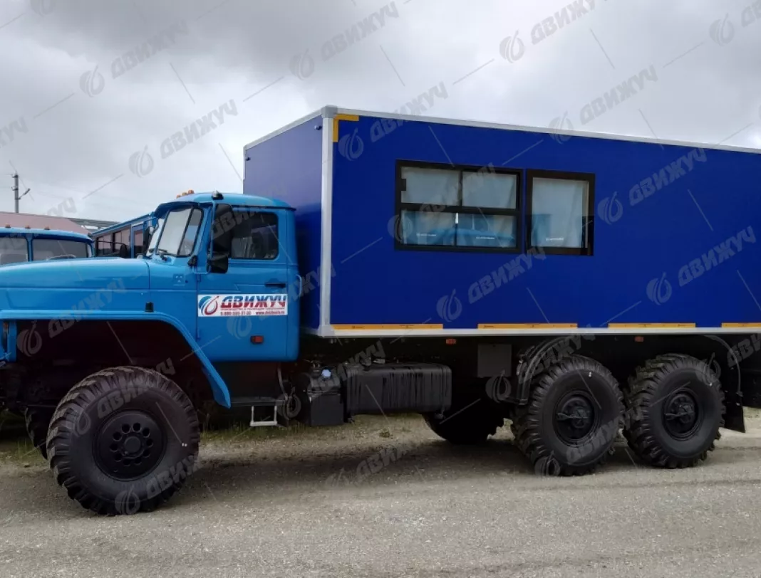 ГПА Урал 4320-1112-61Е5 с ручной талью, лебедкой