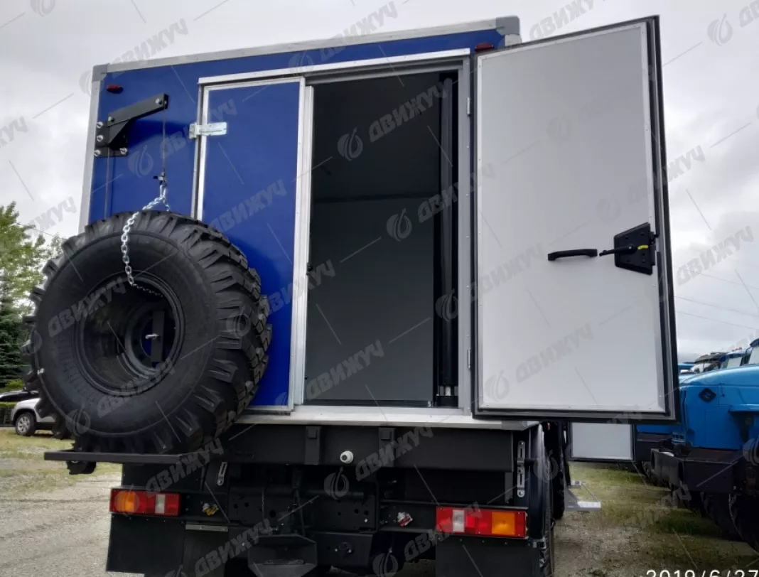 ГПА Урал 4320-1112-61Е5 с ручной талью, лебедкой