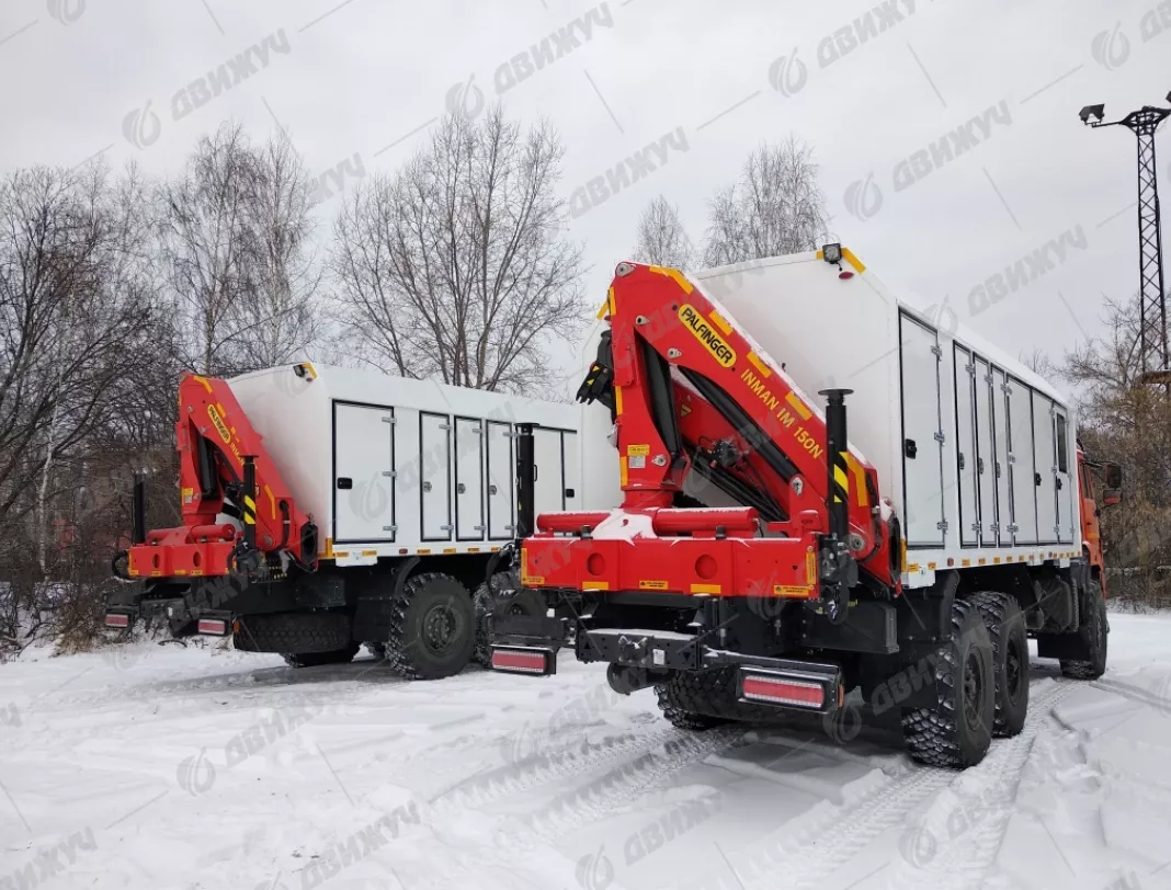 АРС (Агрегат ремонтно-сварочный) на шасси КамАЗ 43118 (6х6)