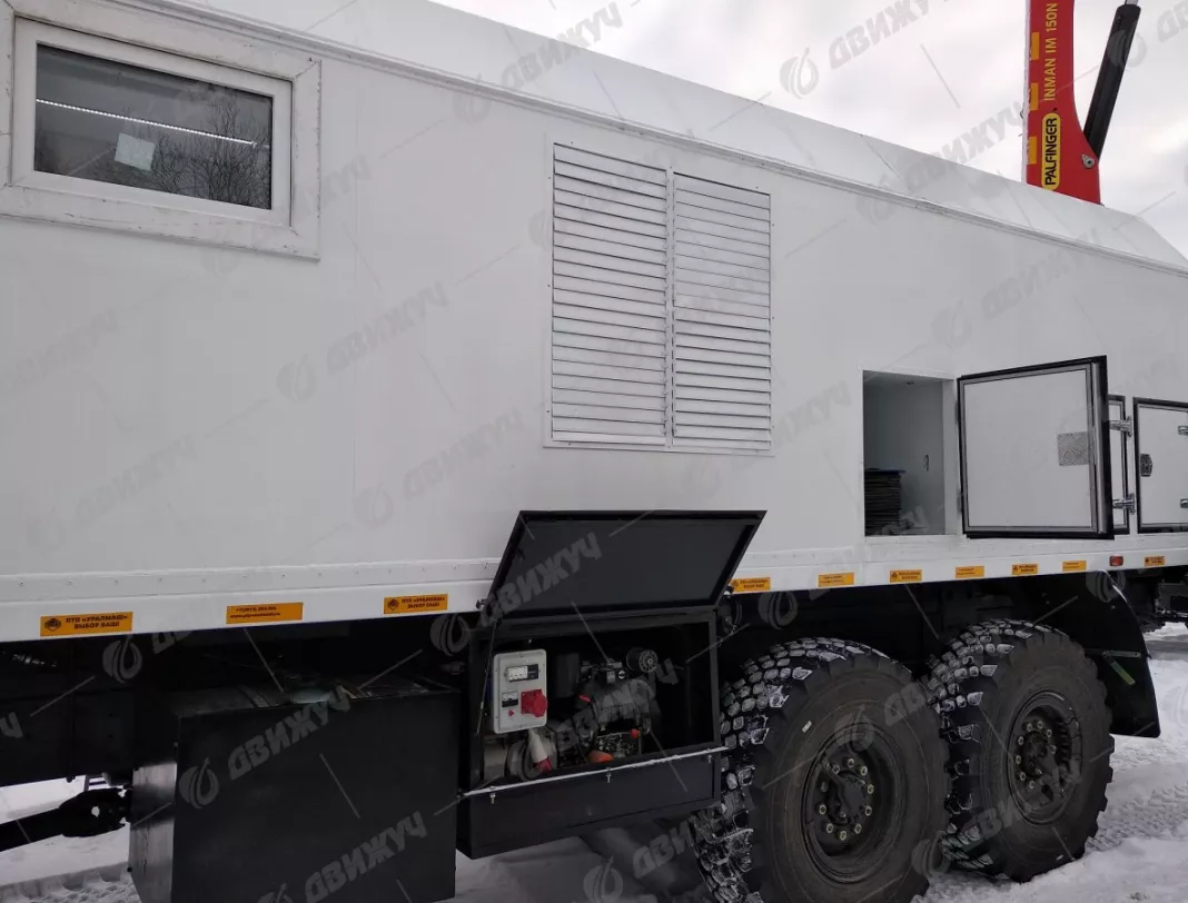 АРС (Агрегат ремонтно-сварочный) на шасси КамАЗ 43118 (6х6)