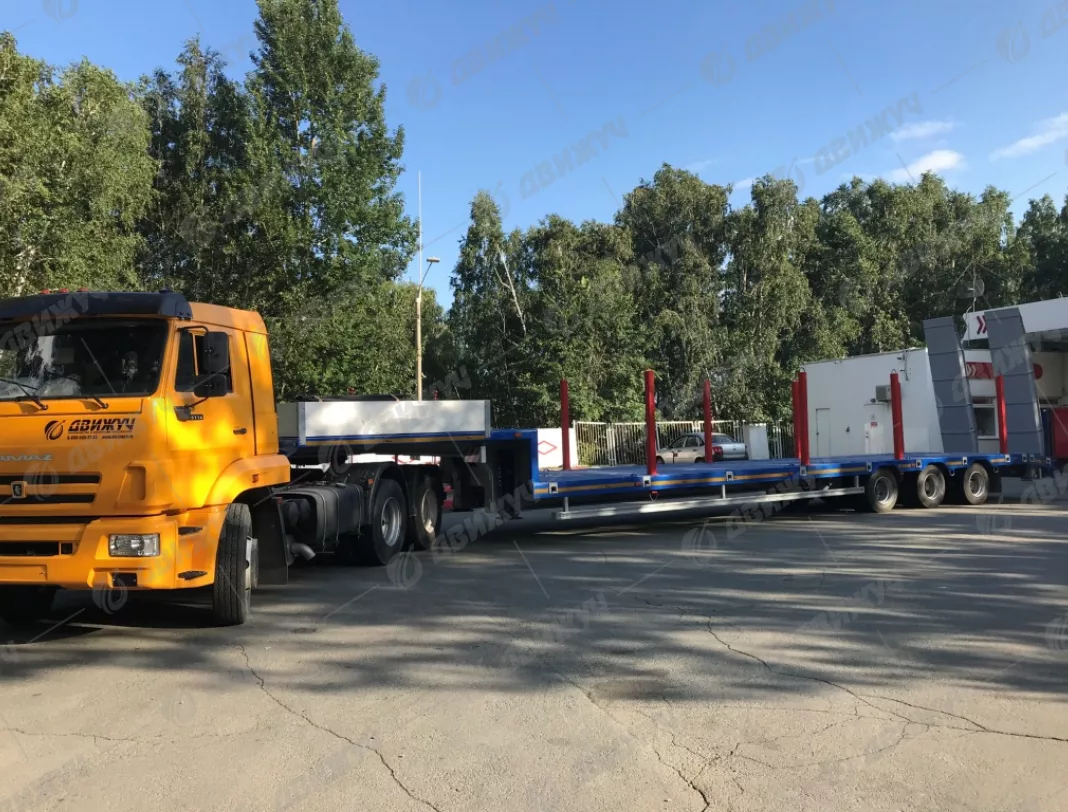 Полуприцеп-тяжеловес автомобильный (г/п 39,5, 3-х осный)