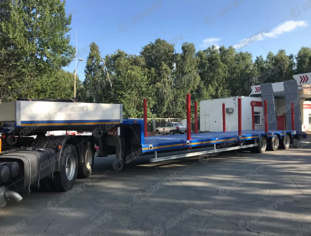 Полуприцеп-тяжеловес автомобильный (г/п 39,5, 3-х осный)