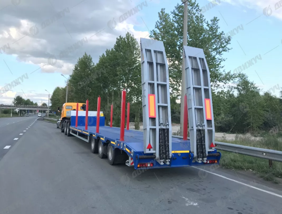 Полуприцеп-тяжеловес автомобильный (г/п 39,5, 3-х осный)