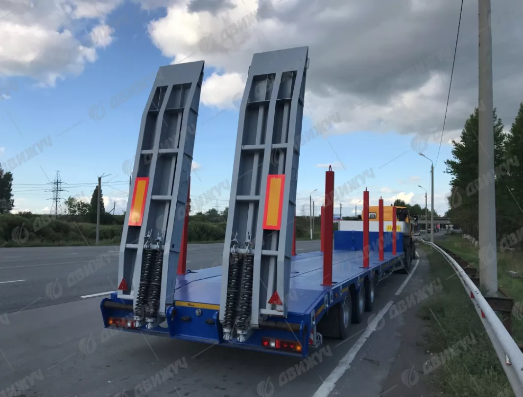 Полуприцеп-тяжеловес автомобильный (г/п 39,5, 3-х осный)