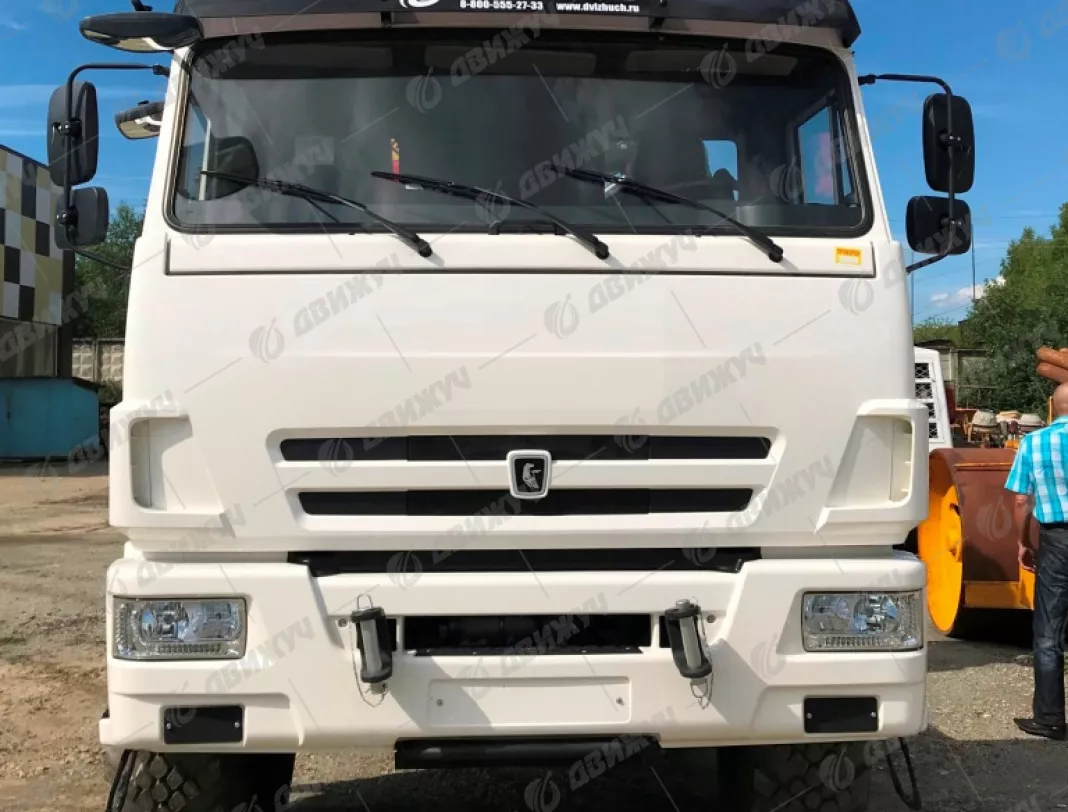 Седельный тягач на шасси КАМАЗ 43118-50 с КМУ Palfinger PK-23500А