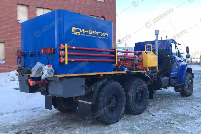 Цементировочный агрегат СИН35 на шасси Урал Next 4320-74 без ВПБ
