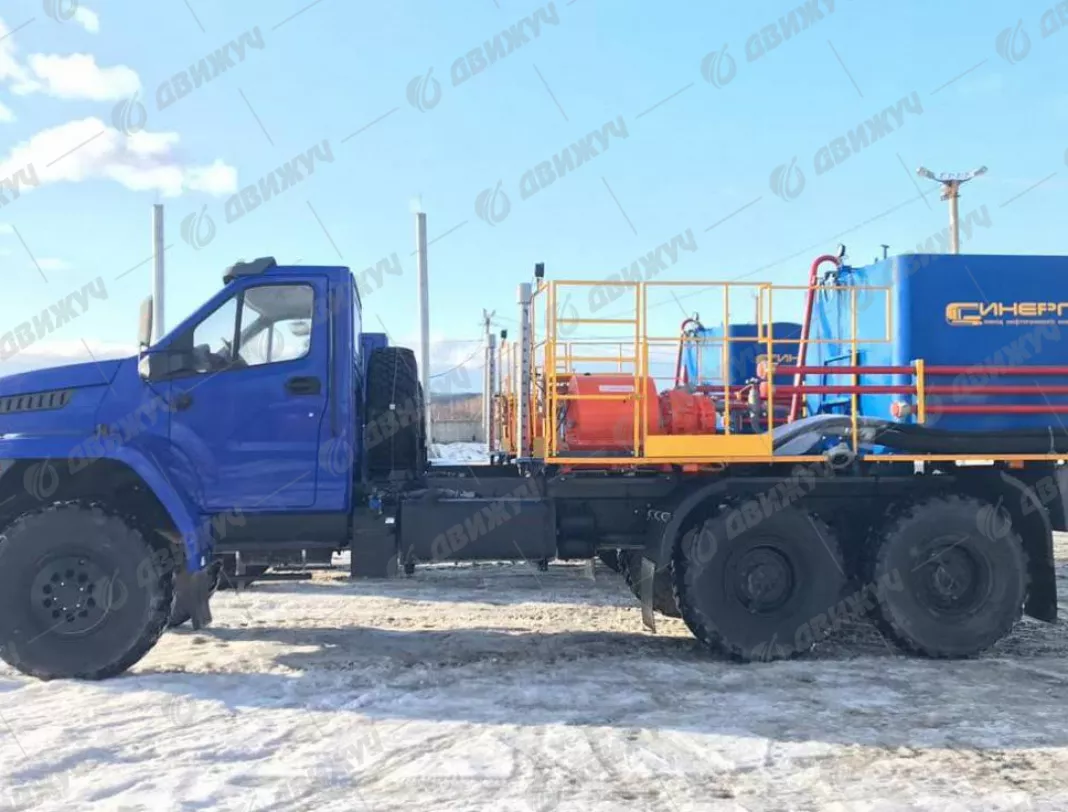 Цементировочный агрегат СИН35 на шасси Урал Next 4320-74 без ВПБ