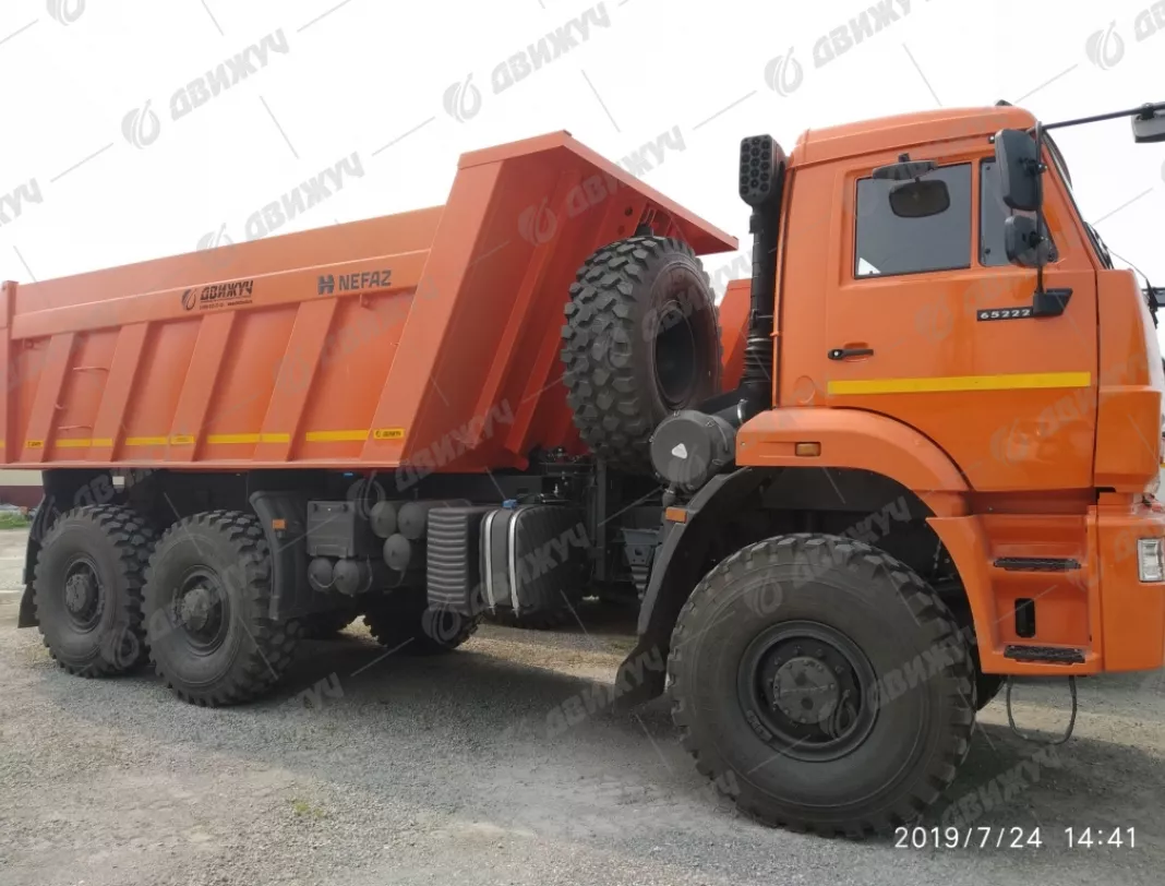 Самосвал 6х6 КАМАЗ 65222-6010-53